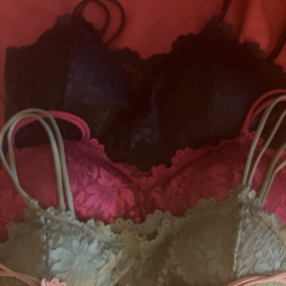 Lace Bralettes set of 4 different colors XL - Picture 4 of 5